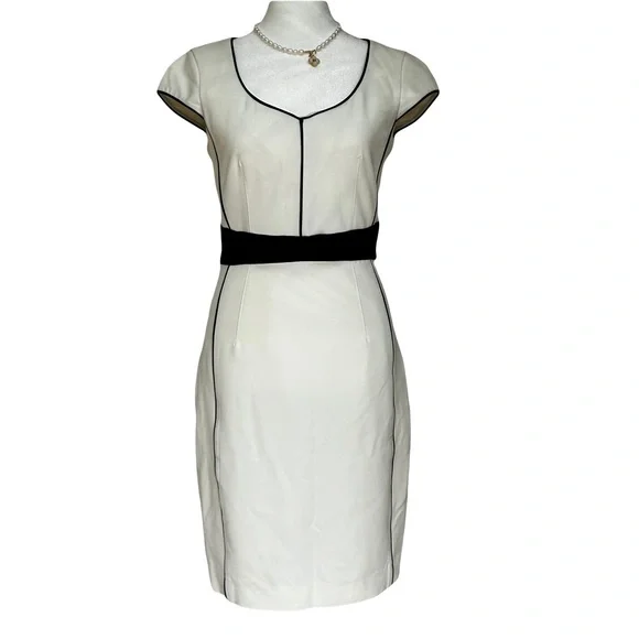 H&M | Dresses | Hm White With Black Accent Mini Dress Size 6 Back Zippered Closure | Poshmark H&M | Dresses | Hm White With Black Accent Mini Dress Size 6 Back Zippered Closure | Poshmark